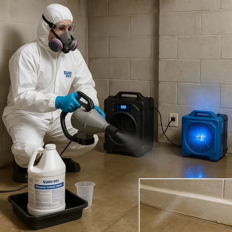 Sanitization and Odor Removal process in Swoyersville, PA