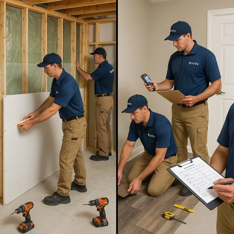 Repairs and Reconstruction process in Swoyersville, PA